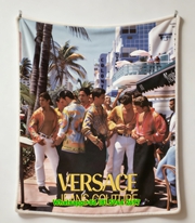 Versace Jeans Couture Tropical Multicolor Print Flannel Throw Blanket Luxury Sofa Cover Blanket IMG_1730